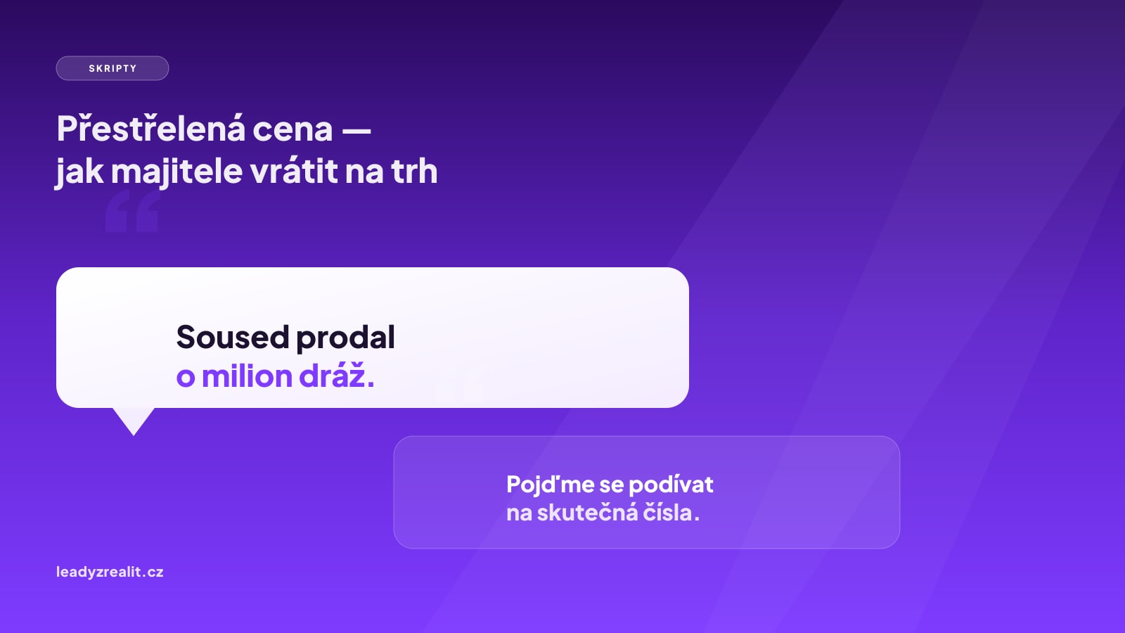 Ilustrační fotografie k článku: Jak s majitelem vyjednat reálnou cenu (a co s tou přestřelenou)